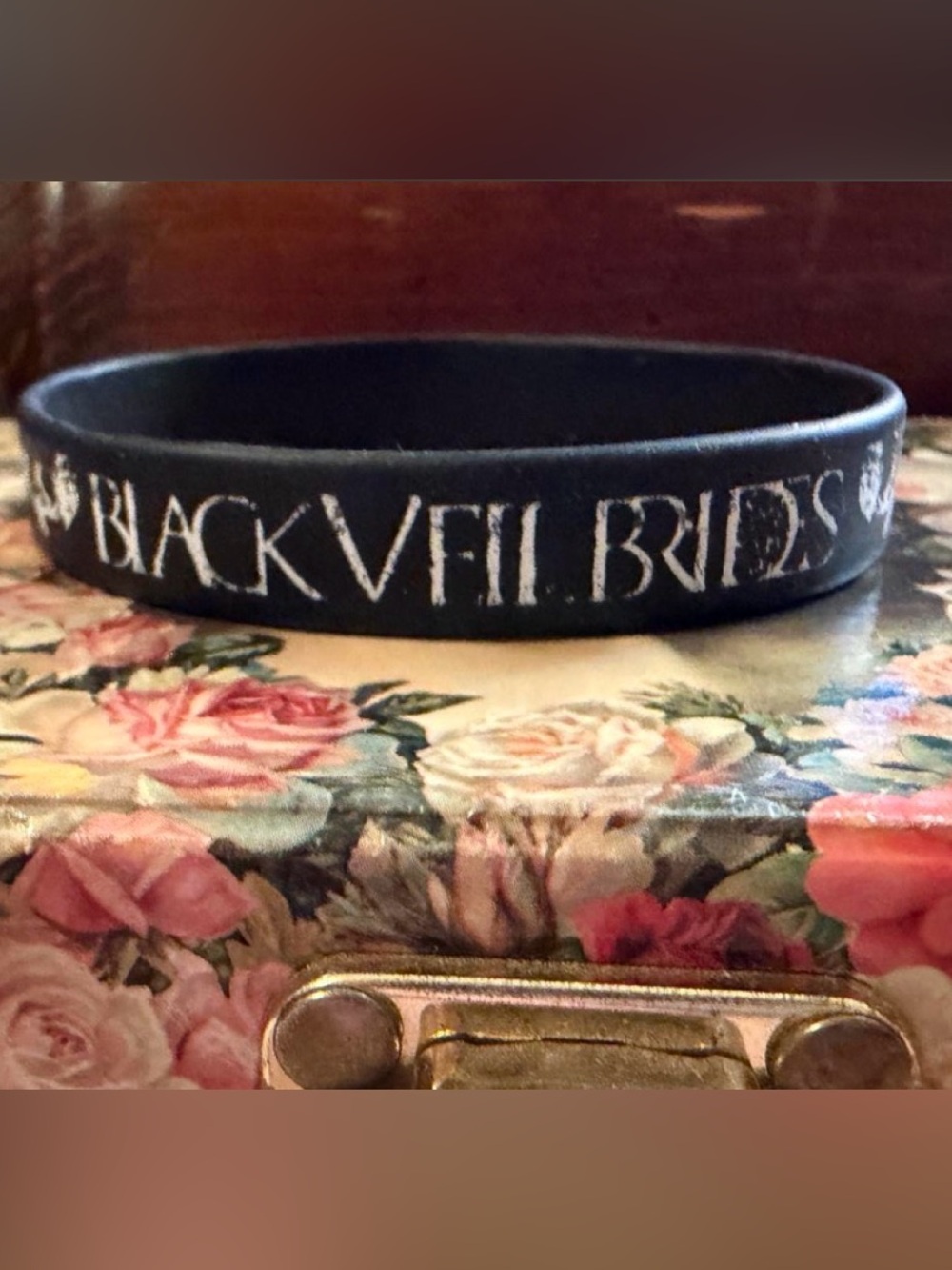 Black Veil Brides BVB Wristband Bracelet - Hot Topic (2010’s era)